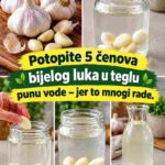 Potopite 5 čenova bijelog luka u teglu punu vode – zašto to mnogi rade