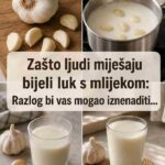 Pomiješajte bijeli luk s mlijekom i možda ćete se iznenaditi
