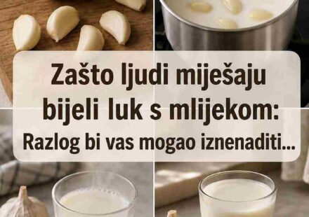 Pomiješajte bijeli luk s mlijekom i možda ćete se iznenaditi