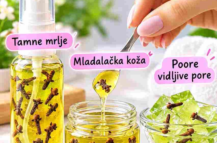 3 koraka noćne njege kože s klinčićem