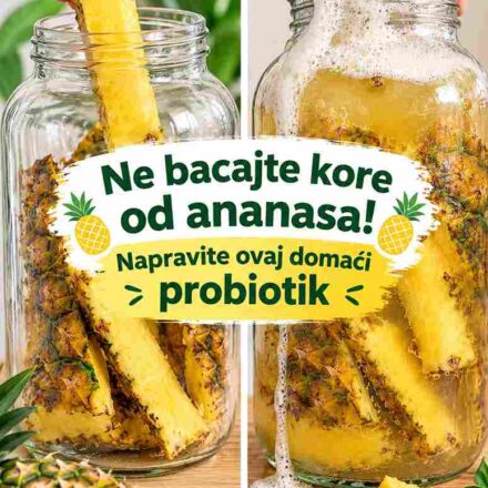Kako od kora ananasa napraviti domaći probiotički napitak